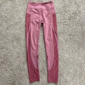 Pink gymshark leggings